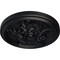 Ekena Millwork Katheryn Ceiling Medallion (Fits Canopies up to 2 1/8"), Hnd-Painted Steel Gray, 14 1/2"OD x 2 3/4"P CM14KTSGS - alternate 3